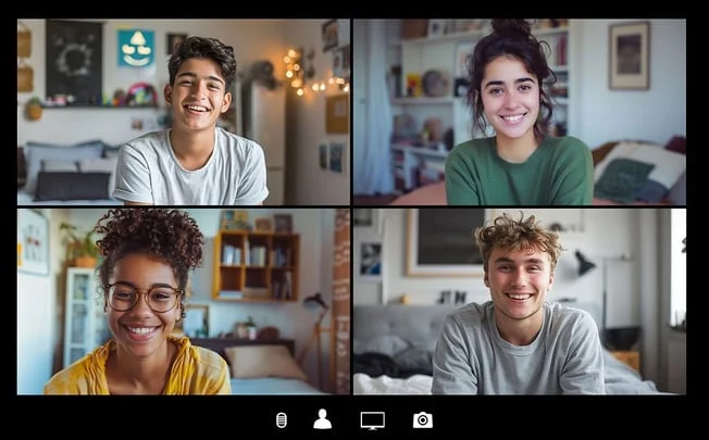 Videoconferência de validação